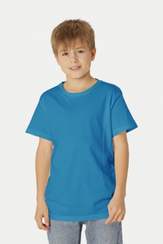 Kinder T-Shirt Fairtrade Bio Baumwolle - Neutral - Sapphire